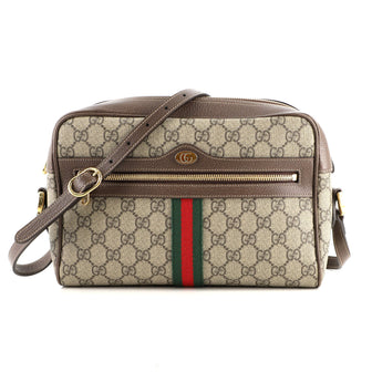 Gucci Ophidia Shoulder Bag GG Coated Canvas Small