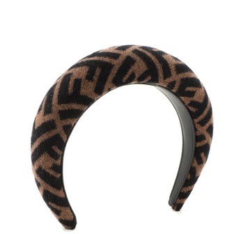 Fendi Headband Zucca Cashmere