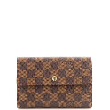 Louis Vuitton Porte Tresor Etui Papiers Wallet Damier