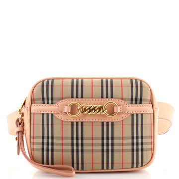 Burberry Link Bum Bag 1983 Knight Check Canvas