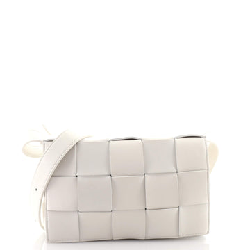 Bottega Veneta Cassette Crossbody Bag Maxi Intrecciato Leather