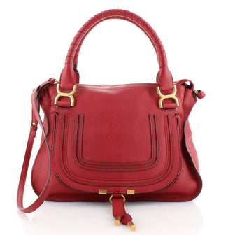 Chloe Marcie Satchel Leather Medium