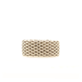 Tiffany & Co. Somerset Ring Sterling Silver Wide