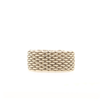 Tiffany & Co. Somerset Ring Sterling Silver Wide