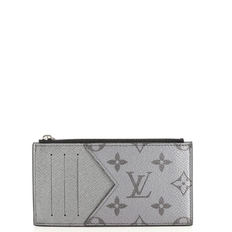 Louis Vuitton Coin Card Holder Monogram Taigarama