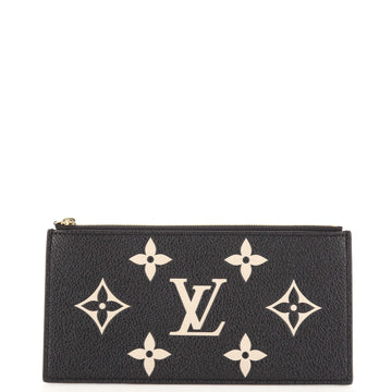 Louis Vuitton Felicie Zip Pouch Insert Bicolor Monogram Empreinte Giant