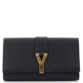 Saint Laurent Chyc Clutch Leather