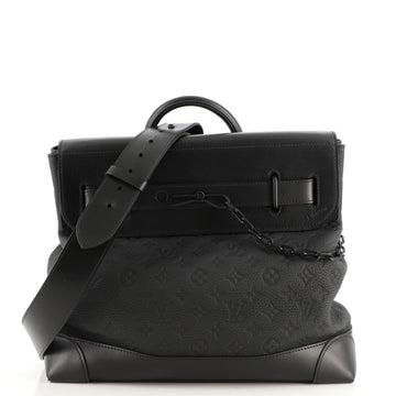 Louis Vuitton Steamer Bag Monogram Taurillon Leather PM