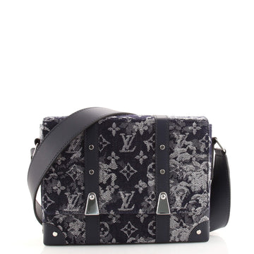 Louis Vuitton Trunk Messenger Bag Monogram Tapestry Canvas