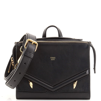 Fendi Monster Lui Messenger Bag Leather Mini