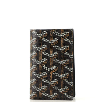 Goyard Vertical Bifold Wallet Coated Canvas Medium