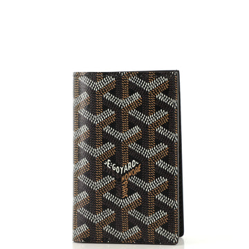 Goyard Vertical Bifold Wallet Coated Canvas Medium