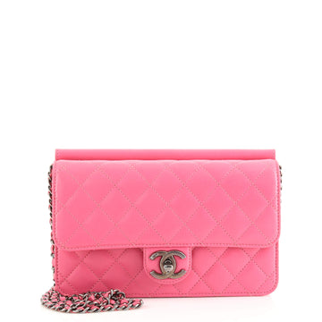 Chanel Crossing Times Flap Bag Quilted Lambskin Medium
