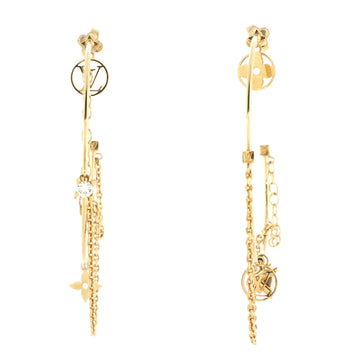 Louis Vuitton Roman Holidays Hoop Earrings Metal