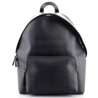Burberry Abbeydale Backpack London Check Coated Canvas Medium