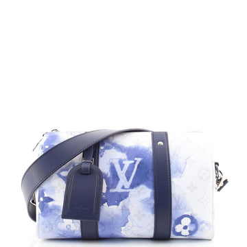 Louis Vuitton City Keepall Bag Limited Edition Monogram Watercolor Canvas