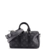 Louis Vuitton Keepall Bandouliere Bag Reverse Monogram Eclipse Canvas Xs