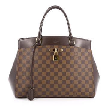 Louis Vuitton Rivoli Handbag Damier MM Brown