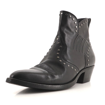 Saint Laurent Men's Dakota Chelsea Boots Studded Leather