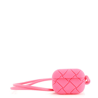 Bottega Veneta AirPods Pro Case with Strap Intrecciato Rubber