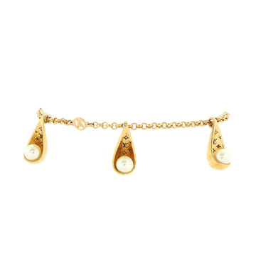 Louis Vuitton Pearlygram Supple Bracelet Metal with Faux Pearls