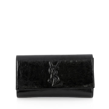 Saint Laurent Belle de Jour Clutch Leather Small Black
