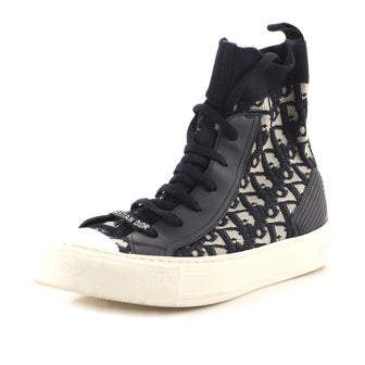 Christian Dior Women's Walk'N'Dior Sneakers Oblique Technical Fabric