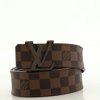 Louis Vuitton LV Initiales Belt Damier Wide