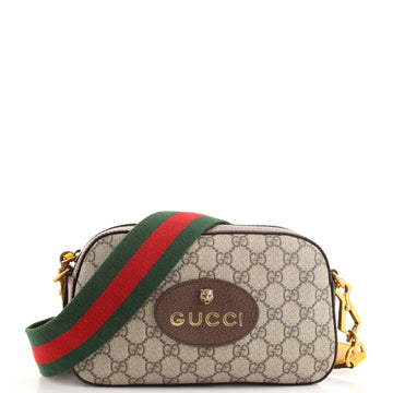 Gucci Neo Vintage Camera Messenger Bag GG Coated Canvas