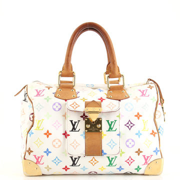 Louis Vuitton Speedy Handbag Monogram Multicolor 30