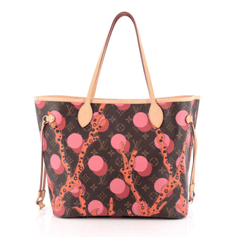 Louis Vuitton Neverfull NM Tote Limited Edition Monogram Canvas Ramages MM brown