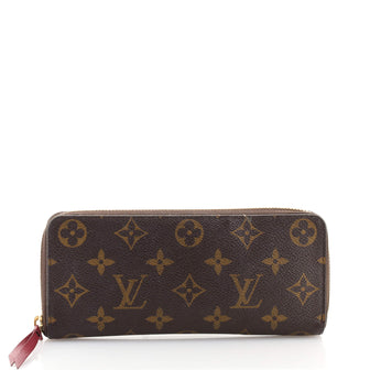 Louis Vuitton Clemence Wallet Monogram Canvas