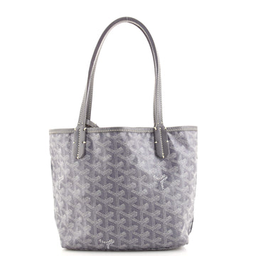 Goyard Anjou Reversible Tote Coated Canvas Mini