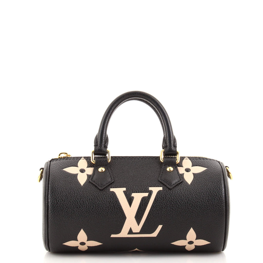 Louis Vuitton Bicolor Monogram Empreinte Leather Papillon BB Bag