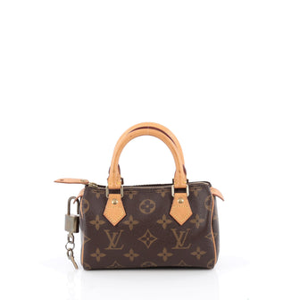 Louis Vuitton Speedy Mini HL Handbag Monogram Canvas brown