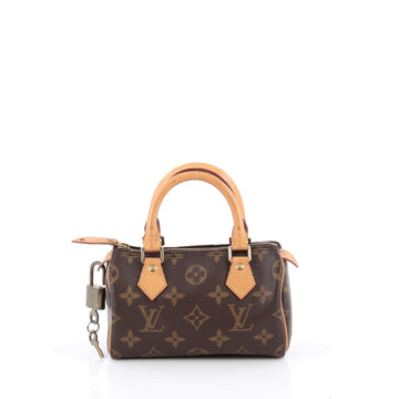 Louis Vuitton Speedy Mini HL Handbag Monogram Canvas brown