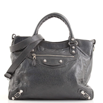 Balenciaga Velo Classic Studs Bag Leather Medium