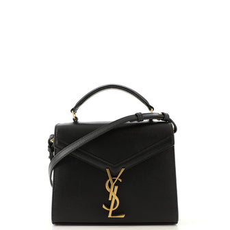 Saint Laurent Cassandra Top Handle Bag Leather Mini