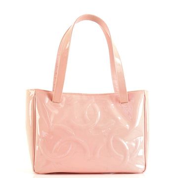 Chanel Triple CC Tote Patent Large
