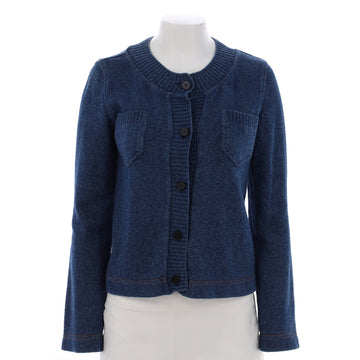 Chanel Women's Two Pocket Cardigan Cotton