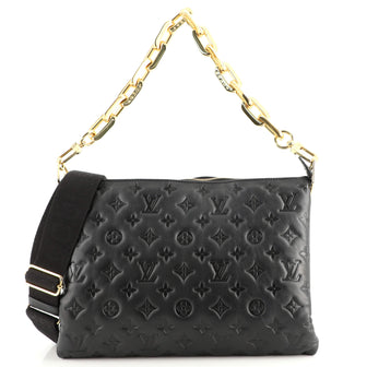 Louis Vuitton Coussin Bag Monogram Embossed Lambskin MM