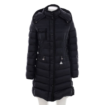 Moncler Women's Hermine Hooded Puffer Coat Quilted Polyamide with Down