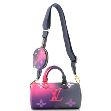 Louis Vuitton Papillon Handbag Spring in the City Monogram Giant Canvas BB