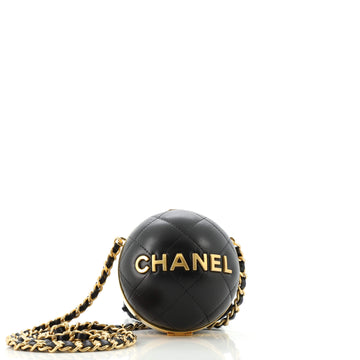 Chanel 22 Sphere Minaudiere Quilted Lambskin