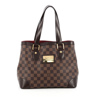 Louis Vuitton Hampstead Handbag Damier PM brown
