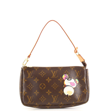 Louis Vuitton Pochette Accessoires Limited Edition Monogram Murakami Panda