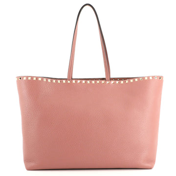 Valentino Rockstud Shopper Tote Leather Large