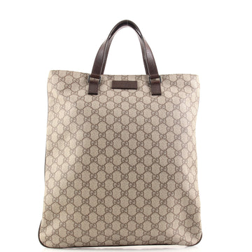 Gucci Joy Plus Flat Tote GG Coated Canvas Medium