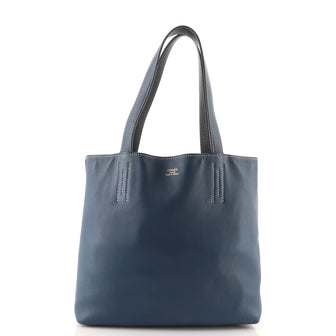 Hermes Double Sens Tote Veau Sikkim 28