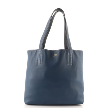 Hermes Double Sens Tote Veau Sikkim 28